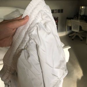 White Lululemon Shorts